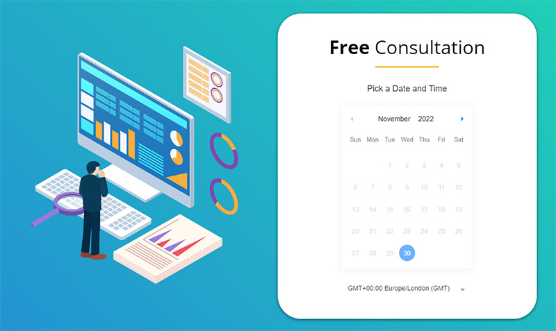 Embed appointment booking calendars on your website